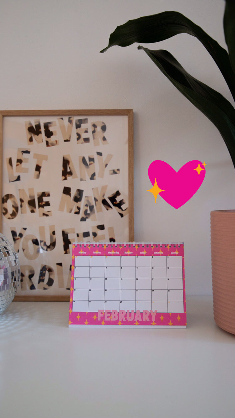 2024 A5 Desk Calendar