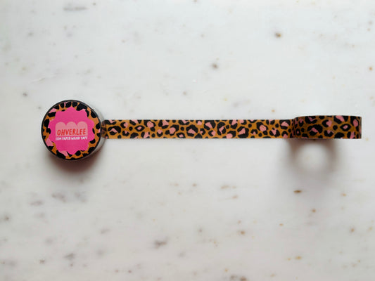 Leopard Print Washi Tape