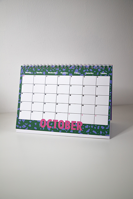 2024 A5 Desk Calendar