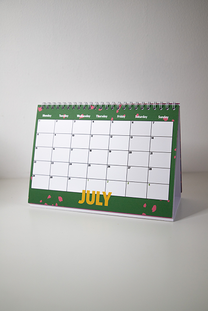 2024 A5 Desk Calendar