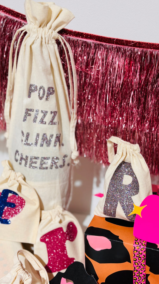 Letter Mini Gift Bag