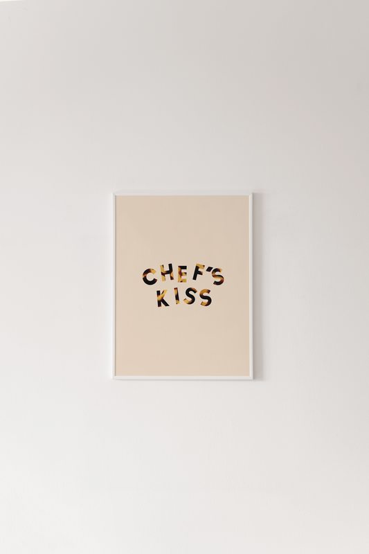Chef's Kiss Print