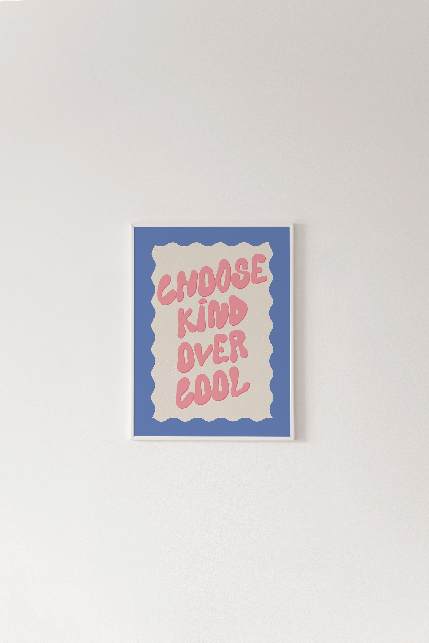 Special Price Choose Kind Over Cool Print