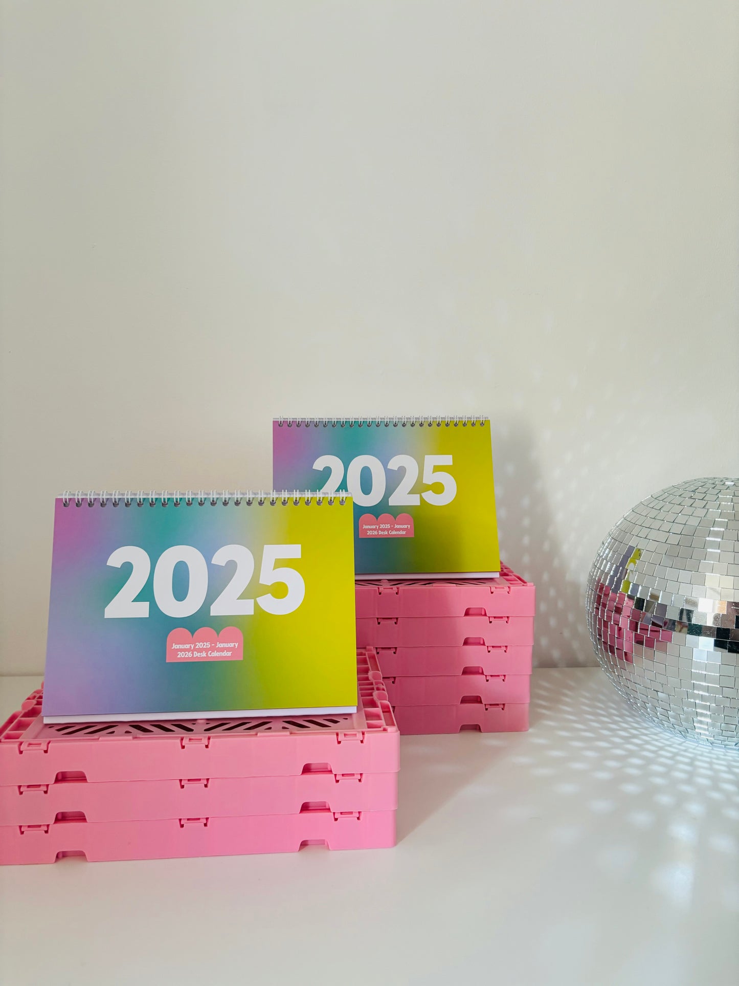 2025 A5 Desk Calendar