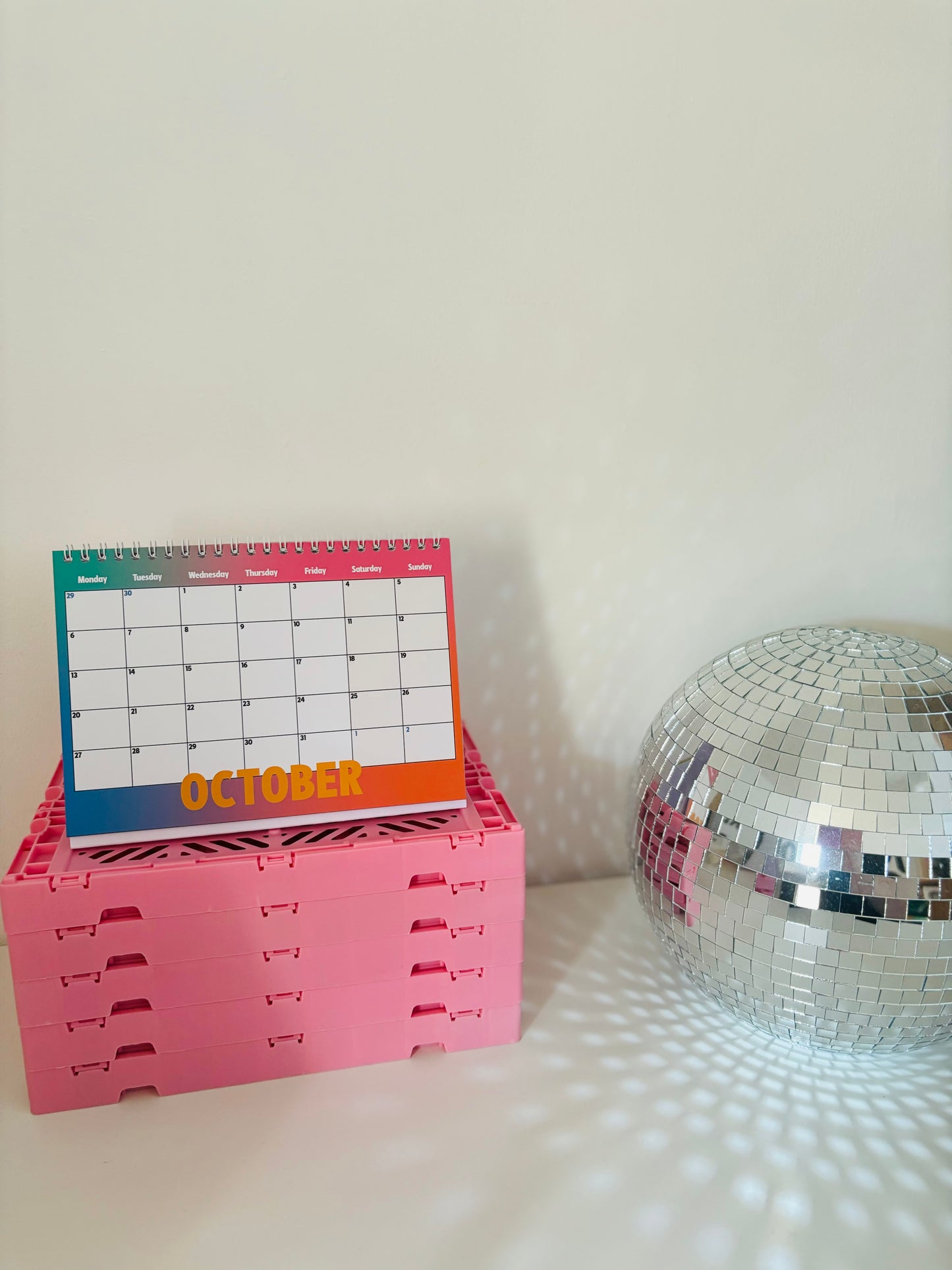 2025 A5 Desk Calendar