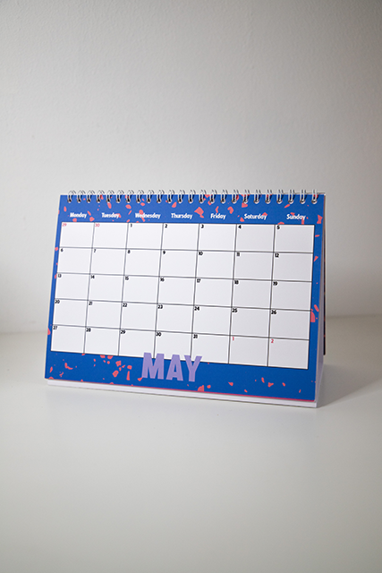 2024 A5 Desk Calendar