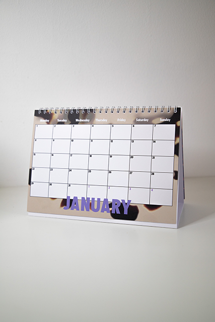 2024 A5 Desk Calendar