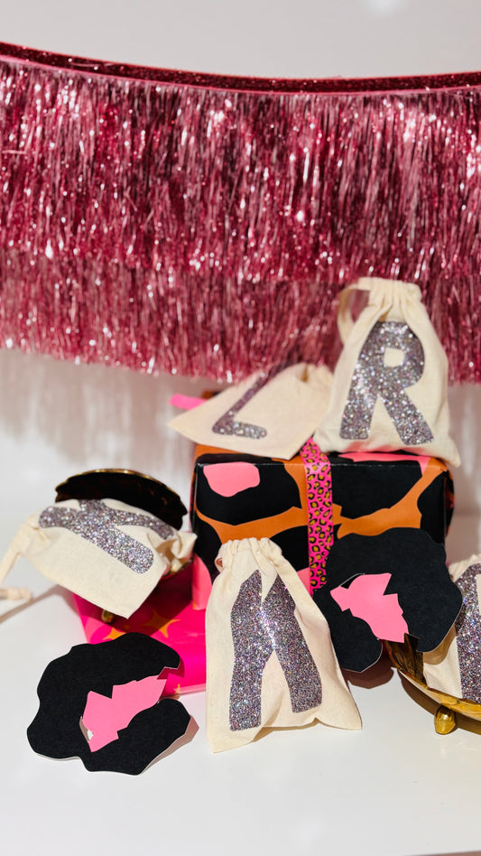 Letter Mini Gift Bag