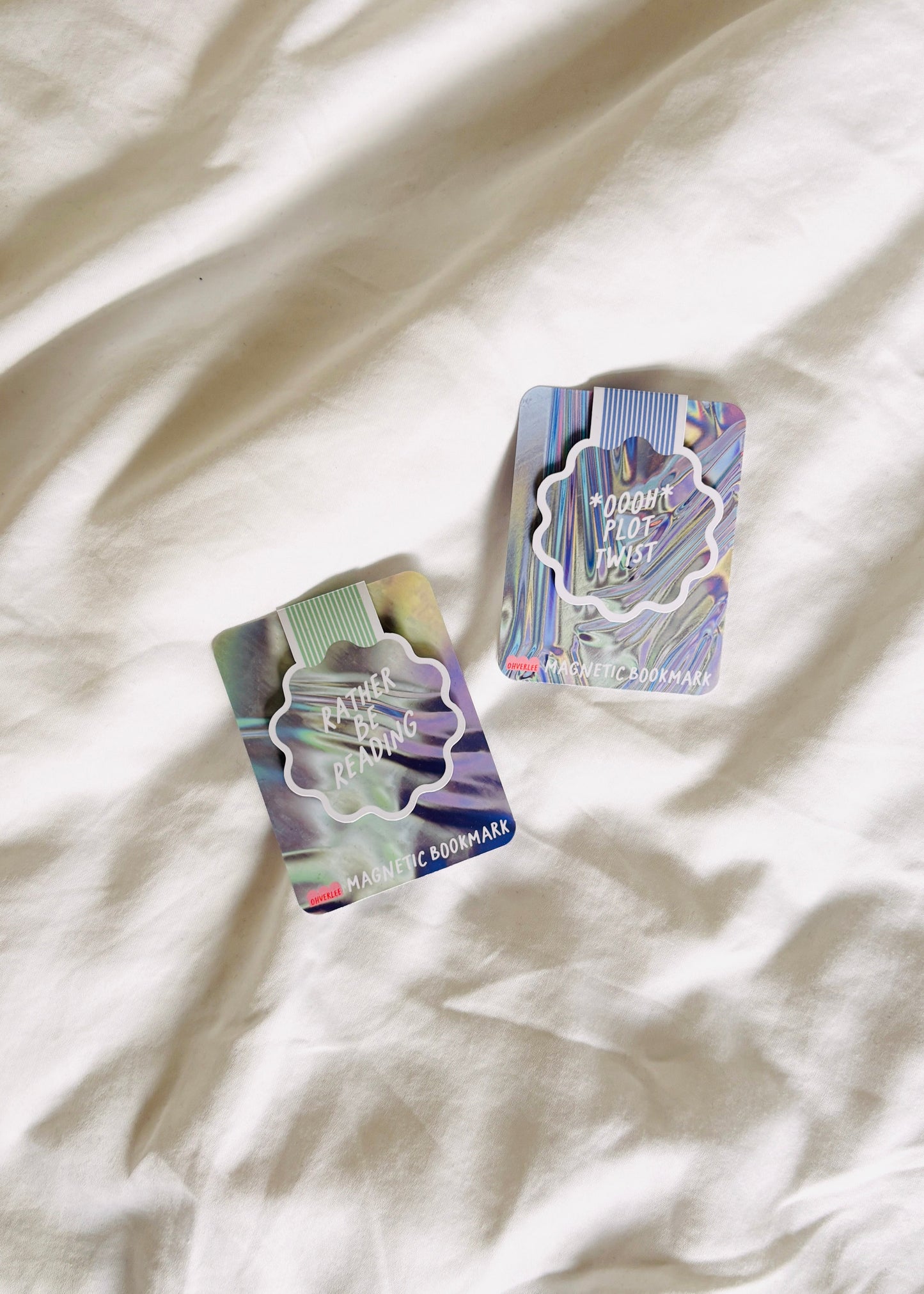 Rather Be Reading Metallic Magnetic Bookmark