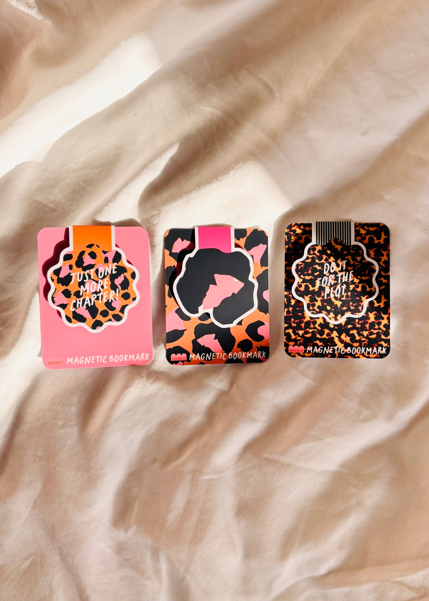 Tortoiseshell Do It For The Plot Magnetic Bookmark