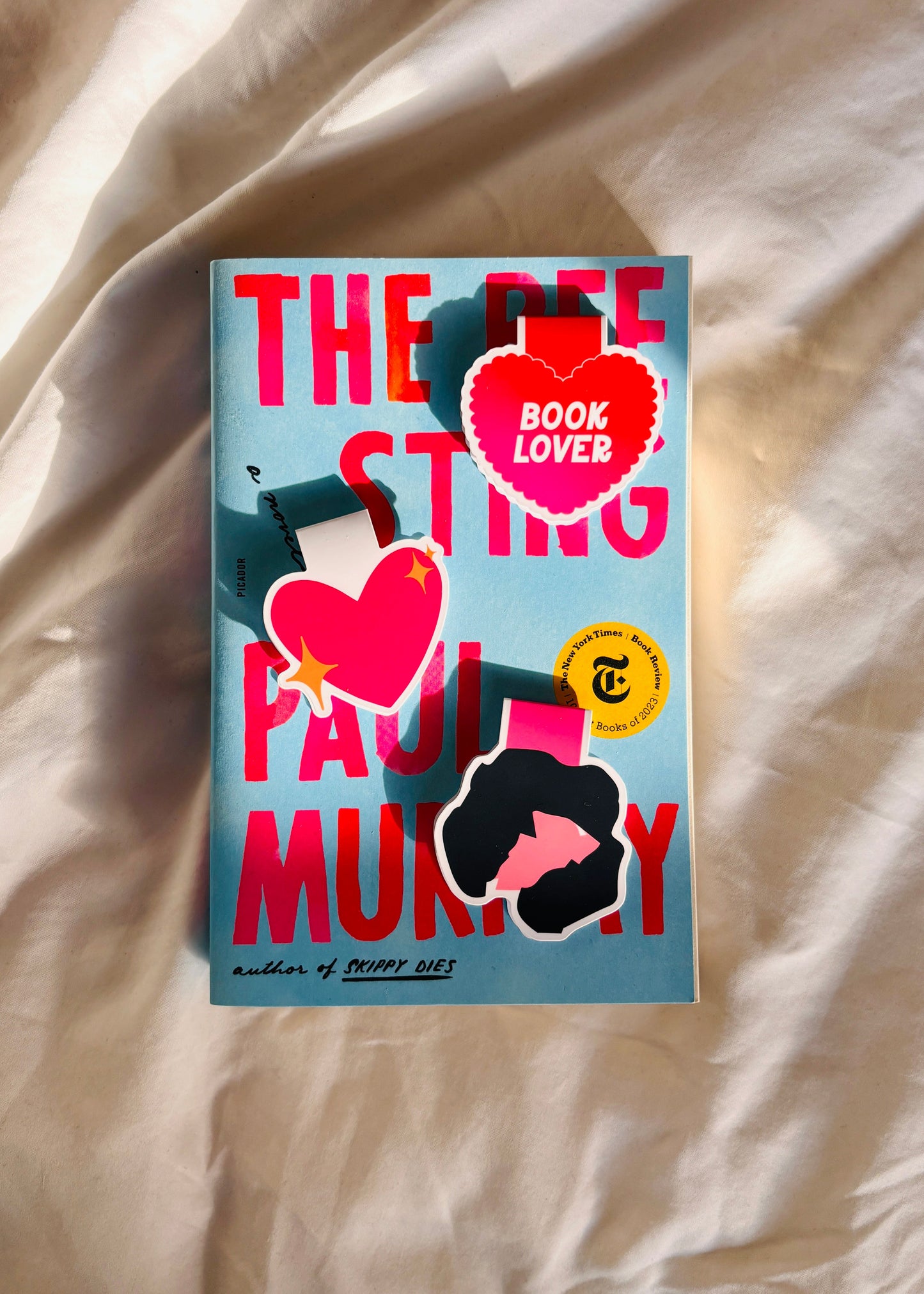 Leopard Print Abstract Shape Magnetic Bookmark