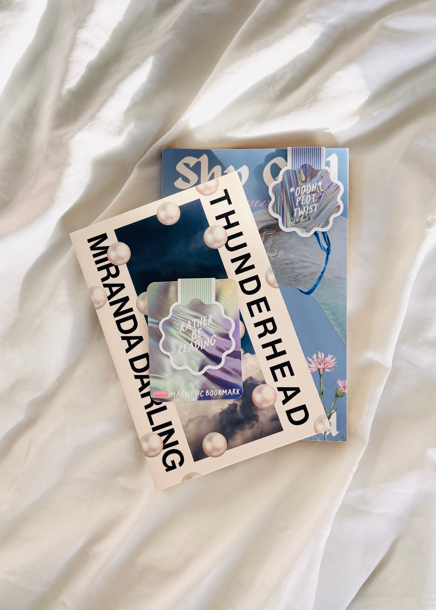 Rather Be Reading Metallic Magnetic Bookmark