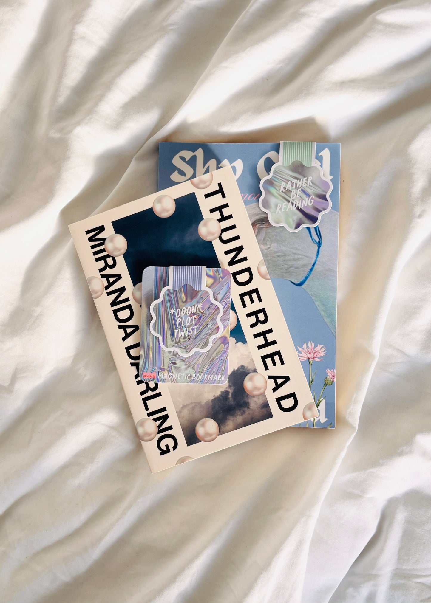 *Oooh* Plot Twist Metallic Magnetic Bookmark