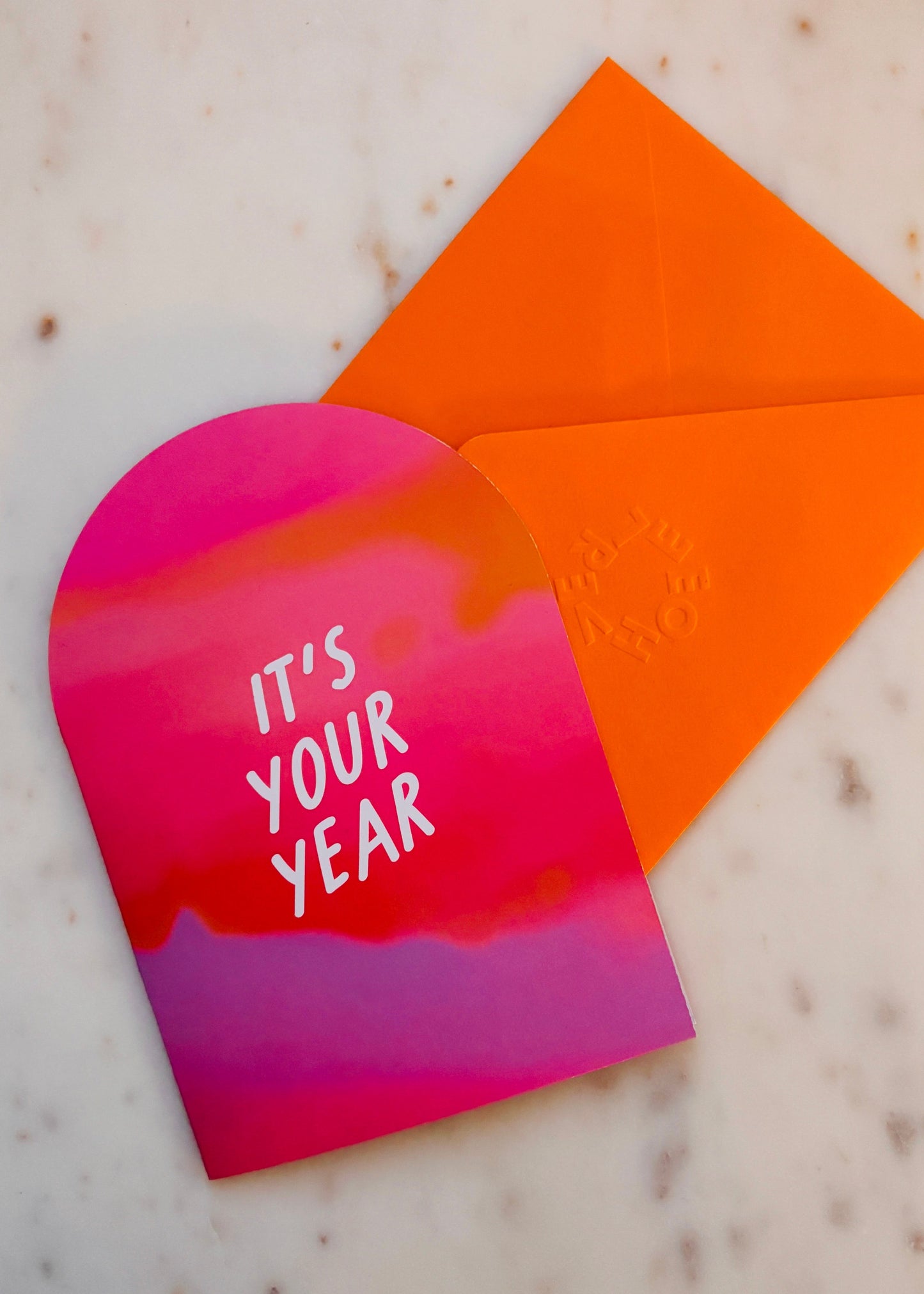 It's Your Year Arch Card