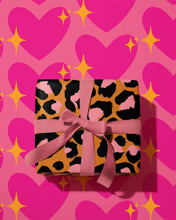 Leopard Print 🐆 Gift Wrap Sheet