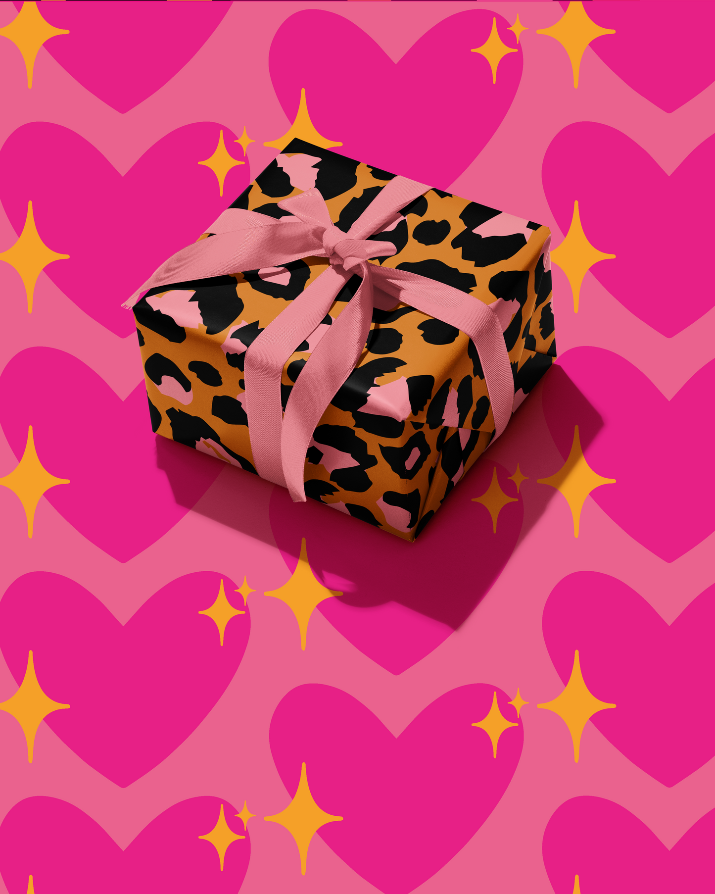 Leopard Print 🐆 Gift Wrap Sheet