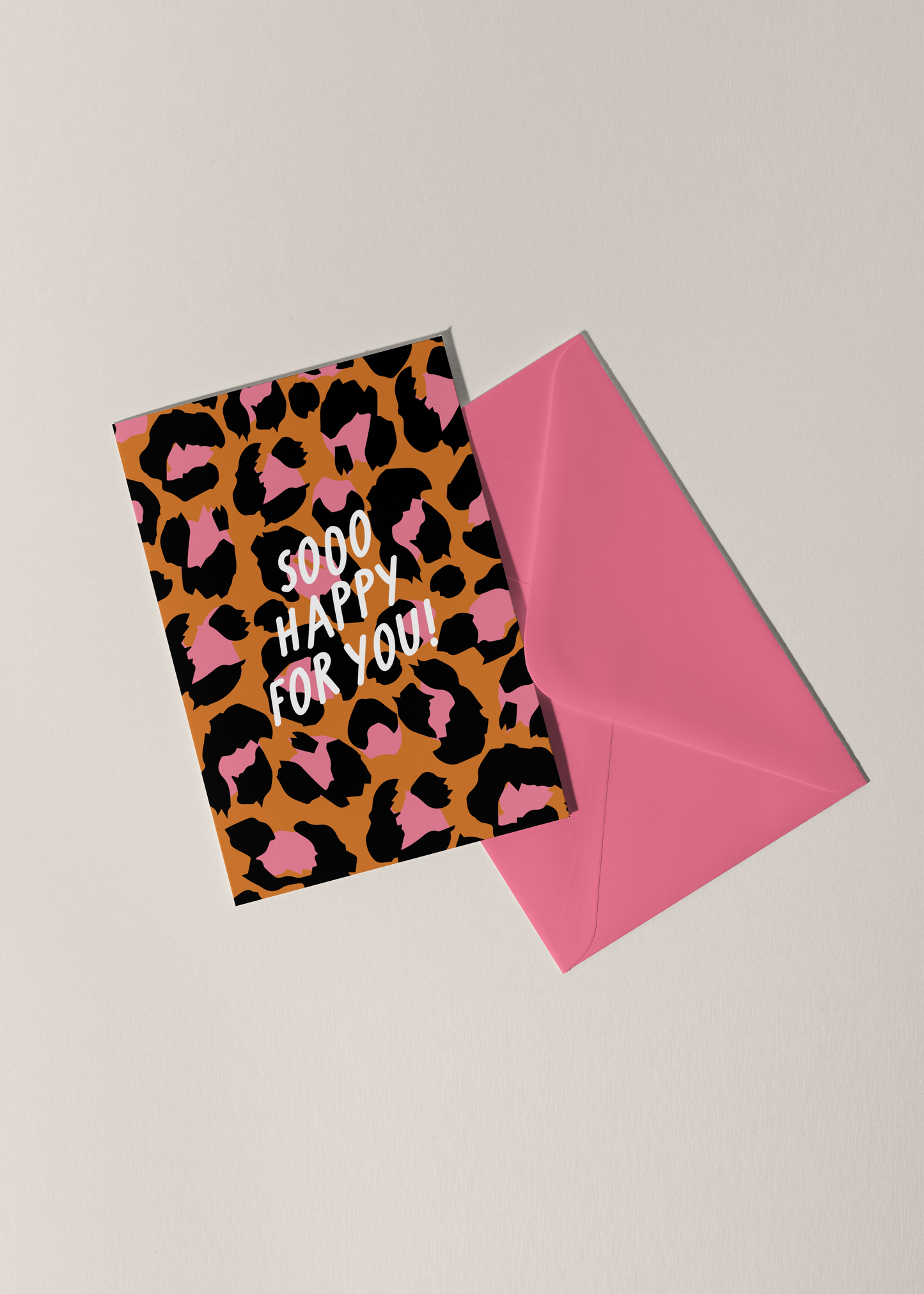Leopard Print 🐆 Celebration Cards
