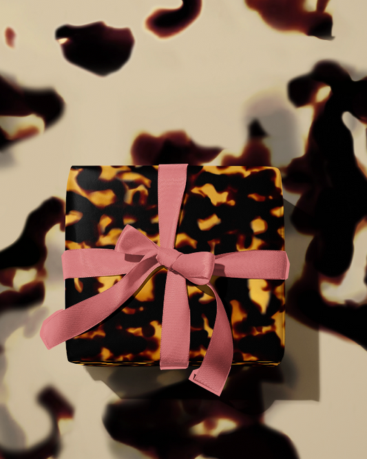 Torty Tort Tortoiseshell Gift Wrap Sheet