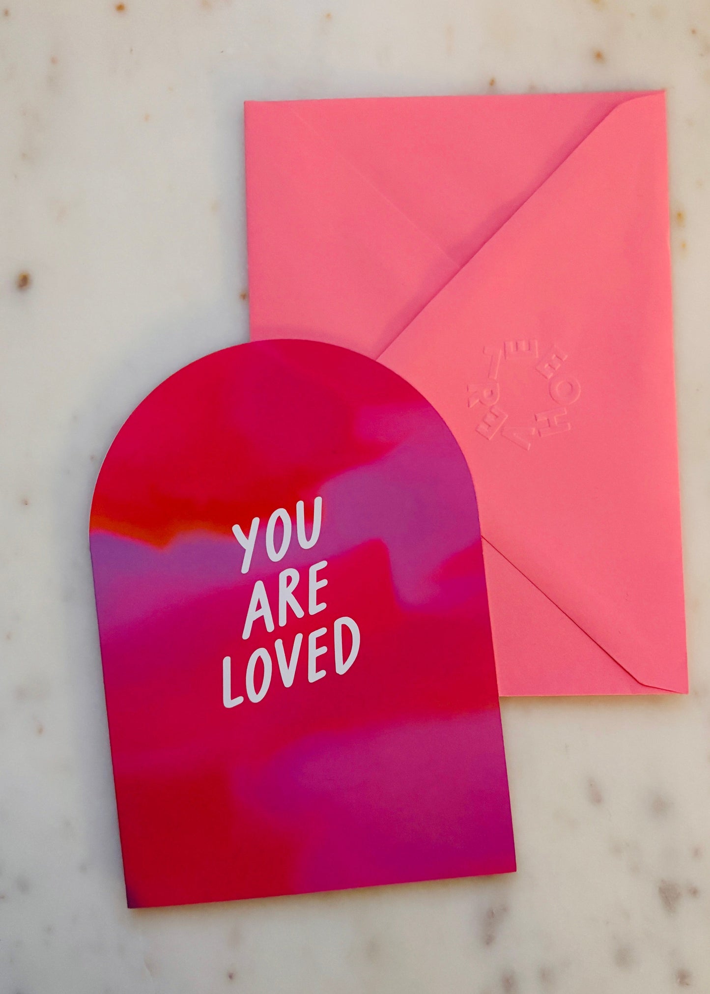 You Are Loved Arch Card